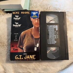 G.I. Jane VHS Tape featuring Demi Moore - Black
